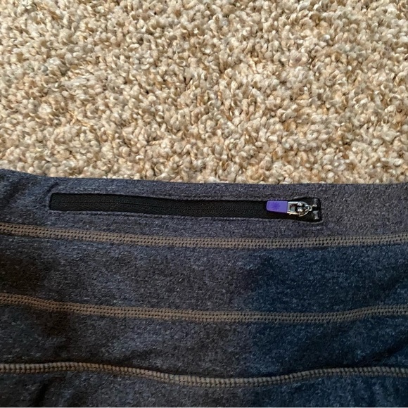 Athleta Charcoal Gray Skort Skirt Sz Medium - Picture 7 of 11